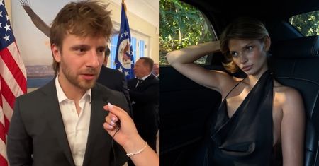 Maciej Musiał bryluje z UKOCHANĄ u ambasadora USA. Zosia postawiła na czarną mini...