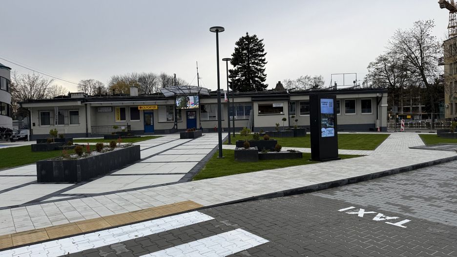 Dworzec MDA w Nowym Sączu ma nowy mały park