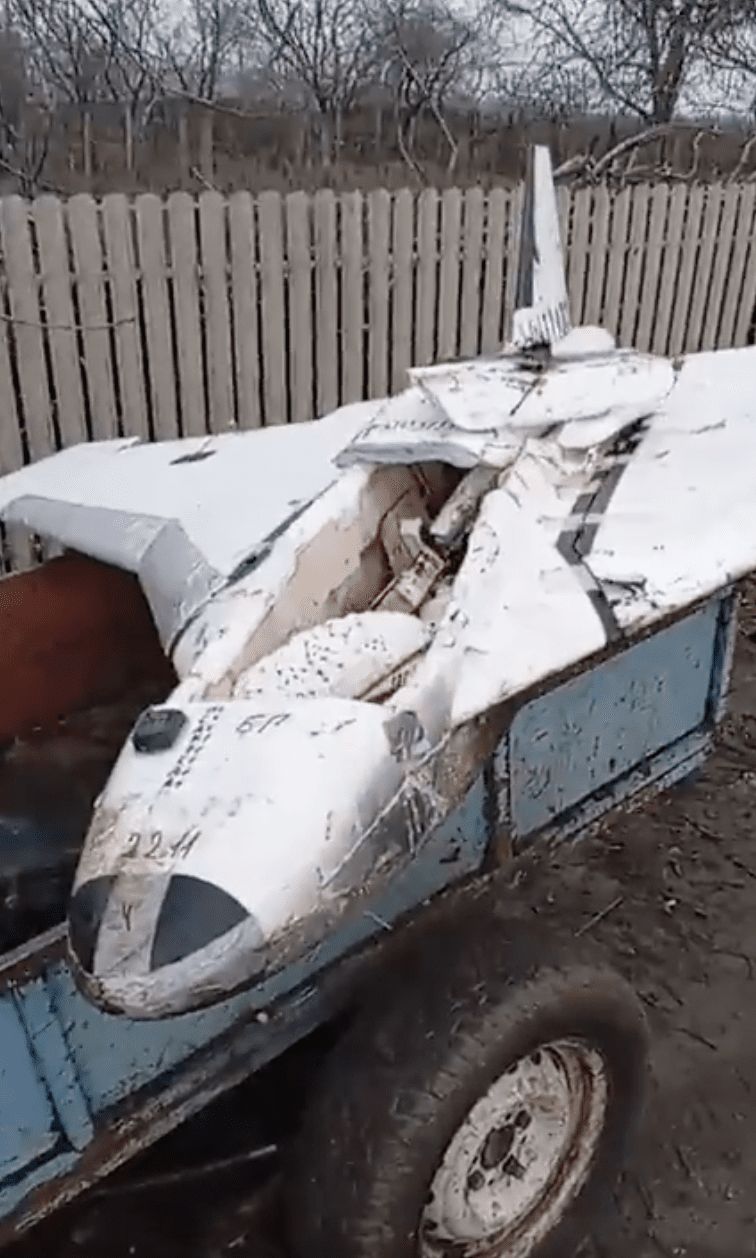 Dron znaleziony przez mołdawskiego rolnika