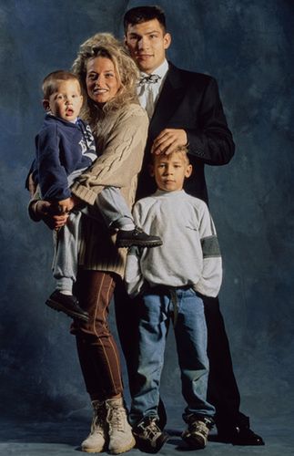 Na zdjęciu: Dorota Chwaszczyńska i Dariusz Michalczewski (fot. Bongarts/Getty Images)