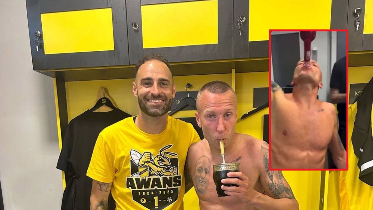 Instagram / Jacek Góralski / Jacek Góralski po awansie Wieczystej - w tym sezonie i rok temu