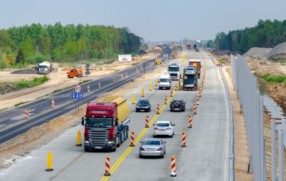 Co najmniej 1,5 roku ogromnych utrudnień na A2. Piraci nie unikną kary