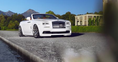 Rolls-Royce Dawn ubrany w elegancki pakiet Spofec