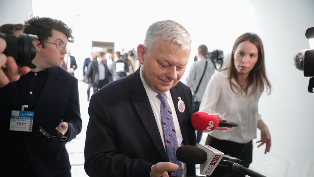 Marek Suski zaskoczył swoją wypowiedzią o Kamińskim i Wąsiku