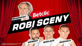 Ruchała, Wikłacz i Gamrot w roli uczniów. Grabowski w roli nauczyciela