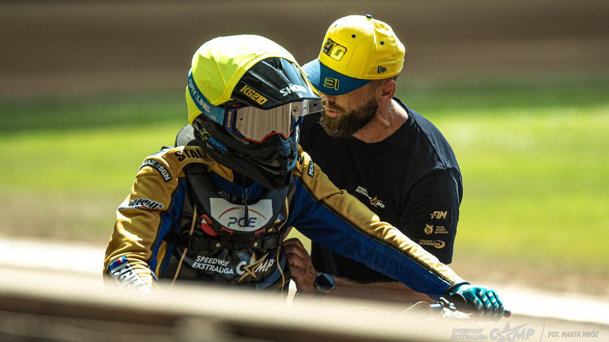 Materiały prasowe / Marta Mróz / Speedway Ekstraliga / Na zdjęciu: Kacper Sobkowiak