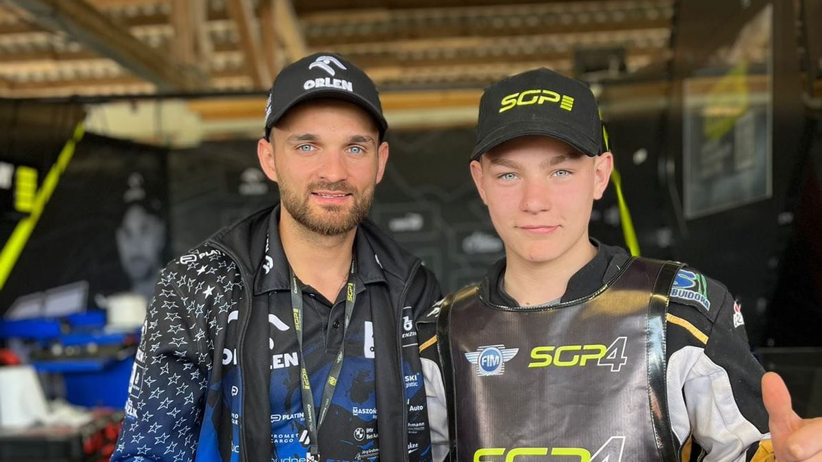 Facebook / Na zdjęciu: Agustin Kreder (z prawej) i Bartosz Zmarzlik.