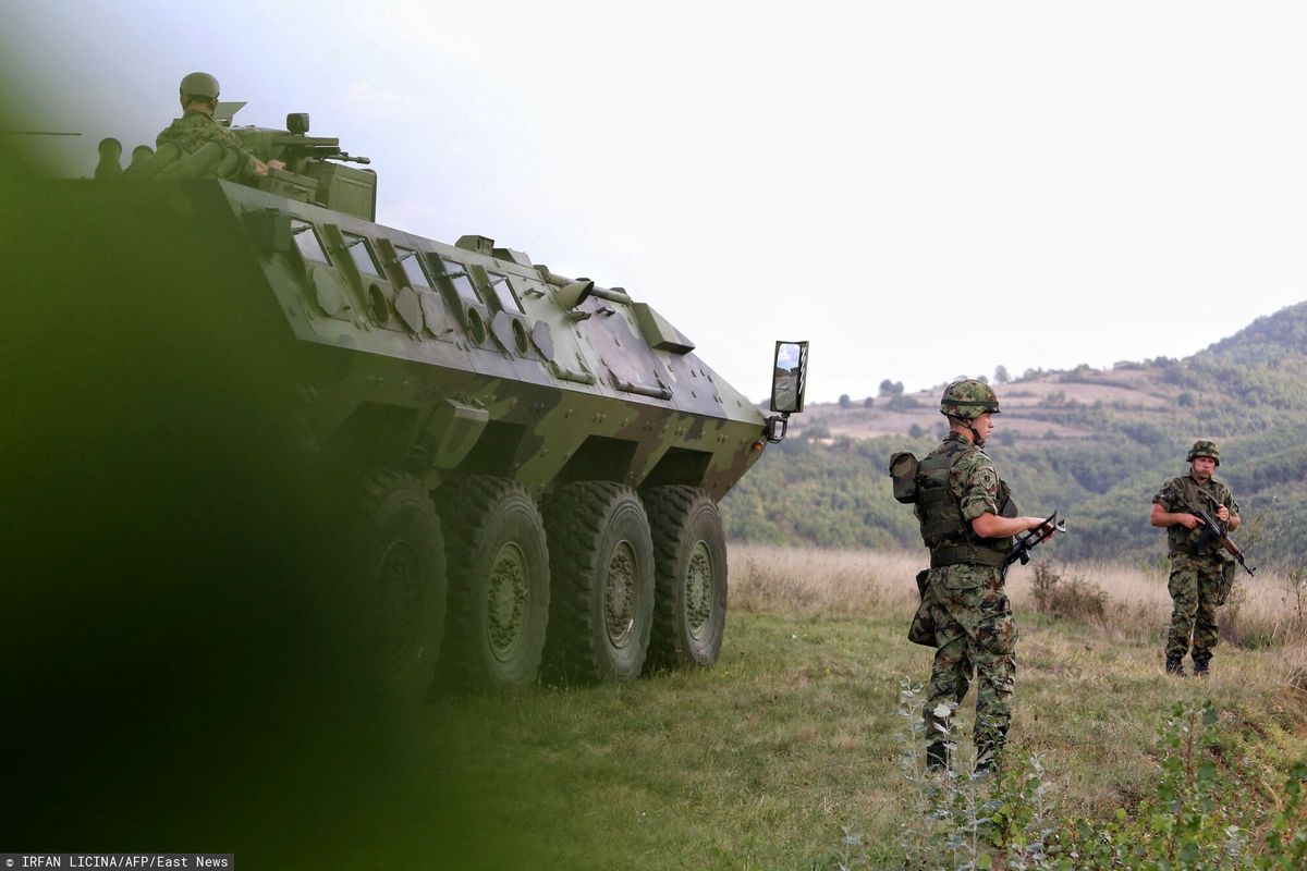 Serbska armia w najwyższej gotowości. Oddziały zmierzają w kierunku Kosowa (zdj. ilustracyjne)
