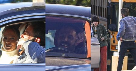 Ben Affleck i Jennifer Lopez odwożą dzieci do szkoły Rolls-Royce'em za prawie 2 MILIONY ZŁOTYCH! (ZDJĘCIA)