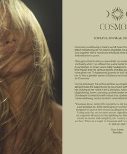 Warsaw Labs współtworzy markę kosmetyczną Cosmoss by Kate Moss