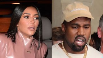 Zaniepokojona Kim Kardashian tłumaczy zachowanie Kanye Westa: "SAM MUSI ZGŁOSIĆ SIĘ PO POMOC"