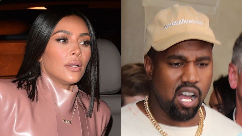 Zaniepokojona Kim Kardashian tłumaczy zachowanie Kanye Westa: "SAM MUSI ZGŁOSIĆ SIĘ PO POMOC"