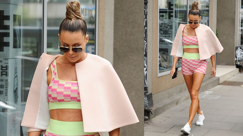 Małgorzata Rozenek maszeruje do swojego butiku