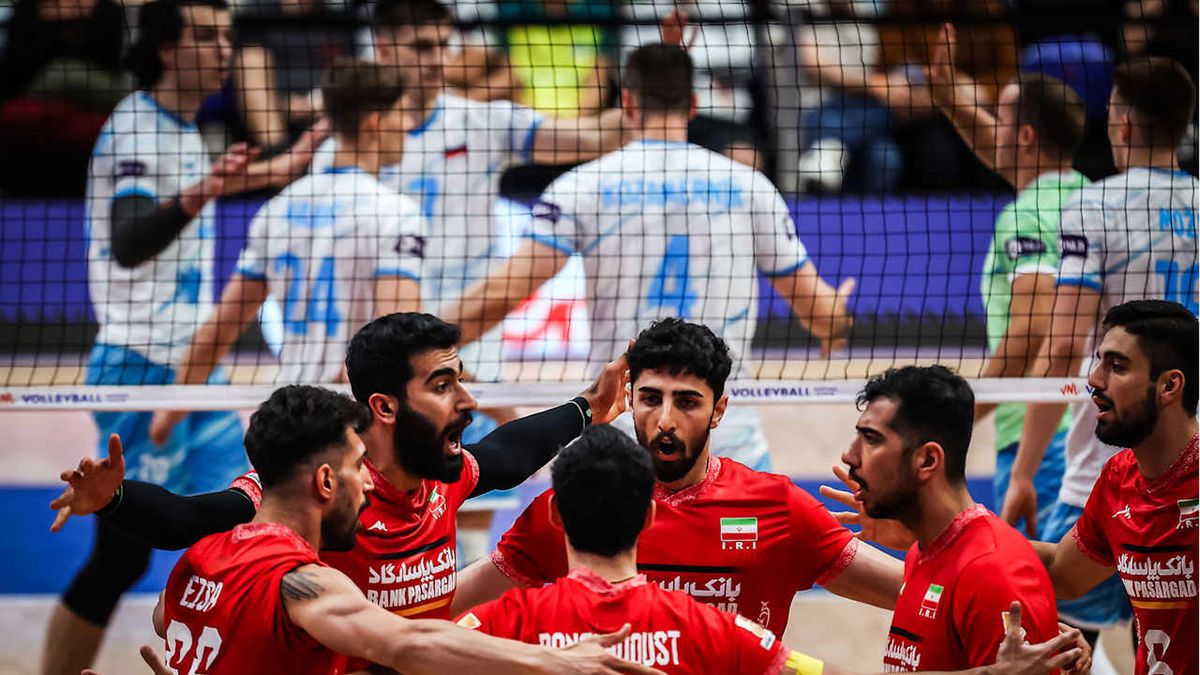 Materiały prasowe / VolleyballWorld / Reprezentacja Iranu