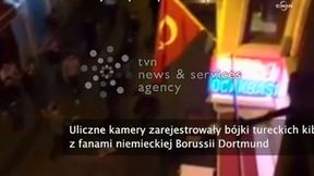 Walki na ulicach Stambułu. Tureccy kibice pobili się z fanami Borussii Dortmund