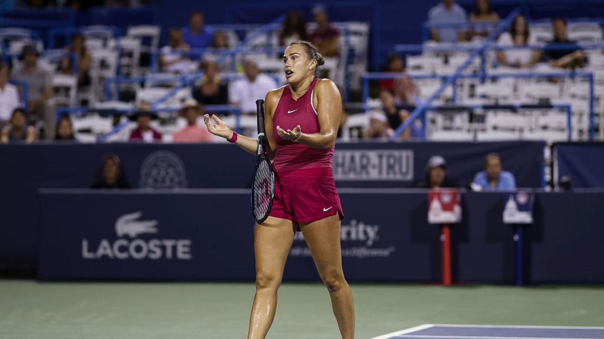 Getty Images / Scott Taetsch / Na zdjęciu: Aryna Sabalenka