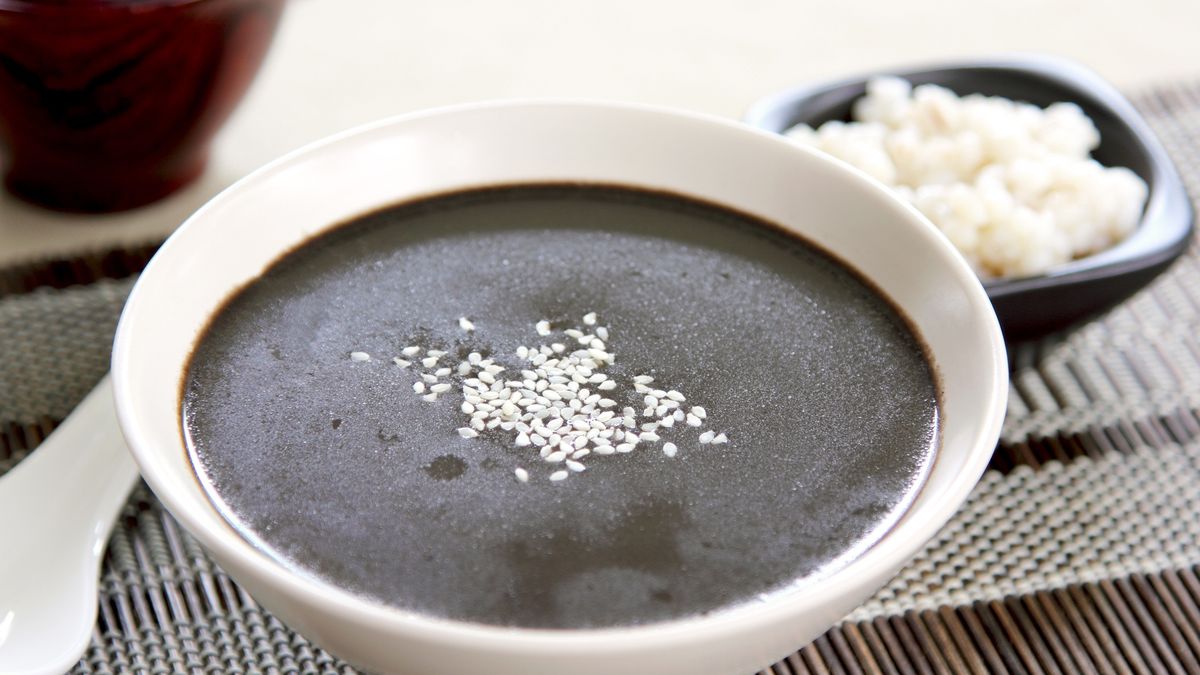 Black Sesame Soup
