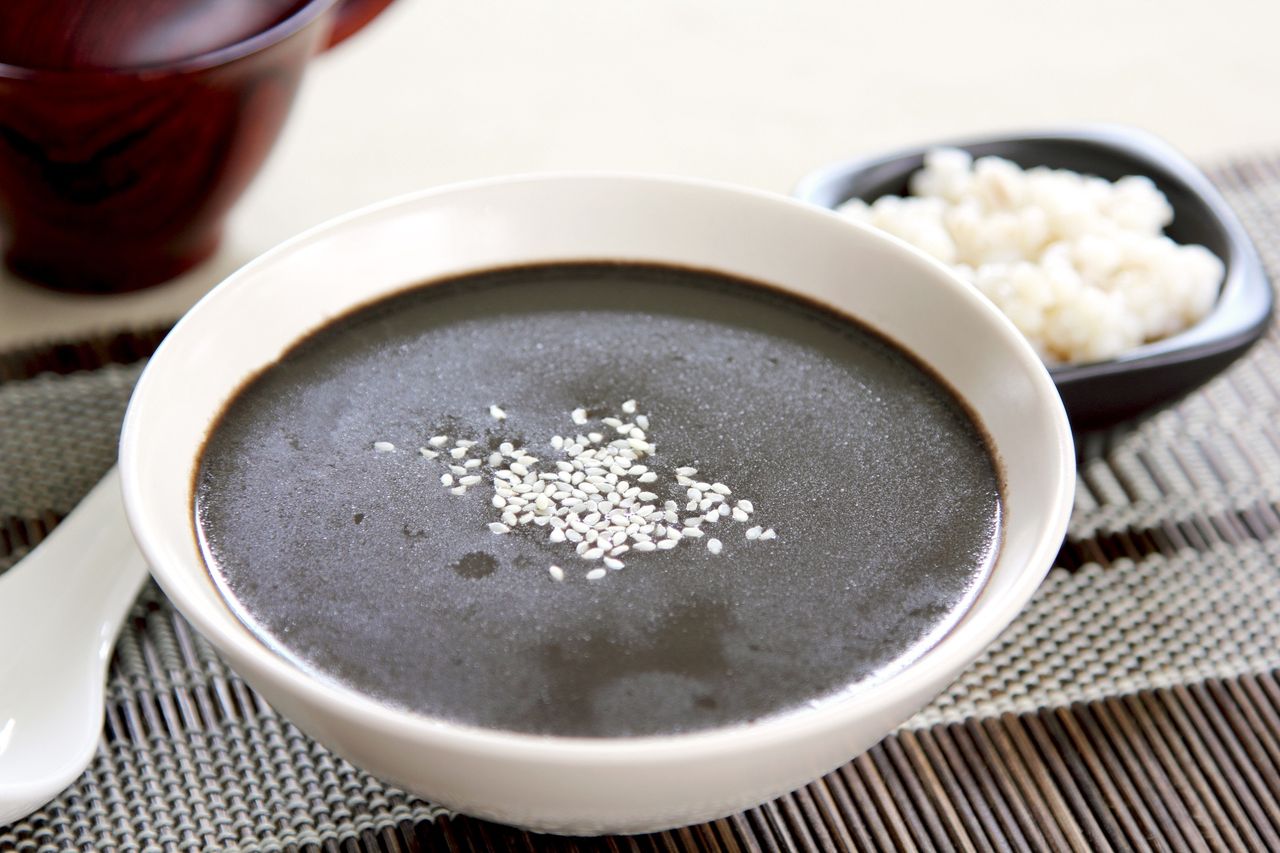 Black Sesame Soup
