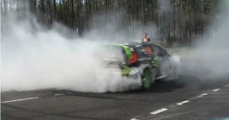 Ken Block i Gymkhana zawitali do Francji