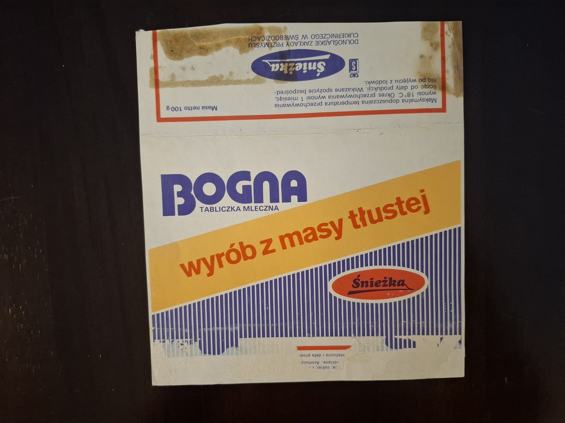 Kto odważyłby się teraz zjeść wyrób z masy tłustej...?