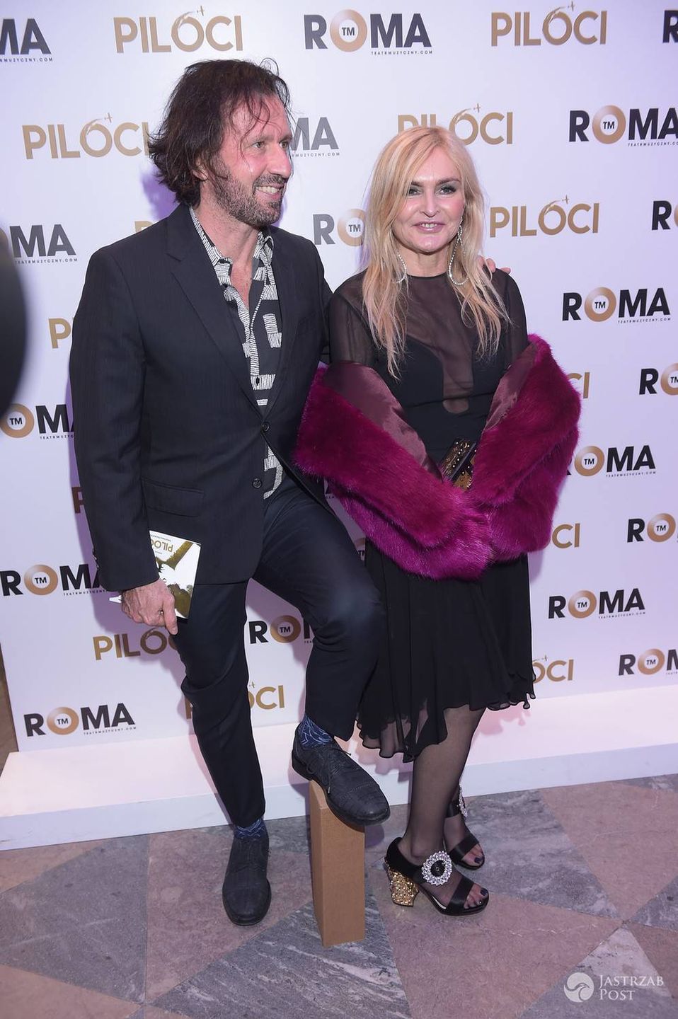 Monika Olejnik - prapremiera musicalu "Piloci" w Romie