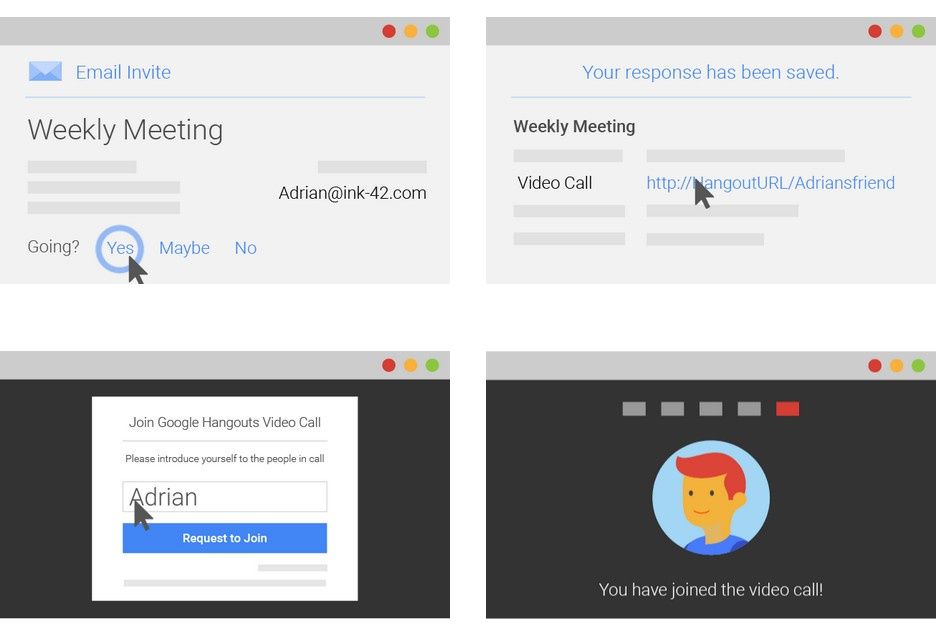 Google Hangouts link