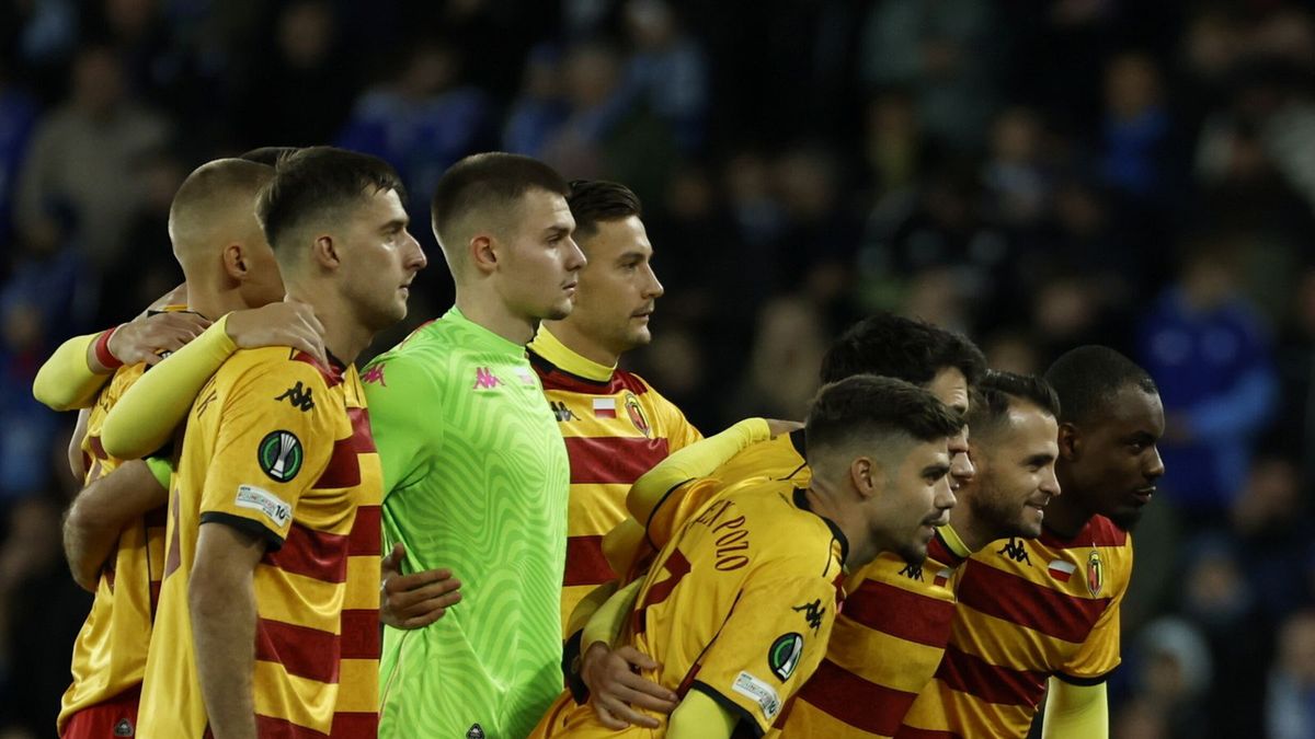 PAP/EPA / EPA/Mohammed Badra / Na zdjęciu: piłkarze Jagiellonii Białystok