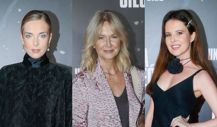 Gwiazdy w szykownych kreacjach pozują na premierze filmu