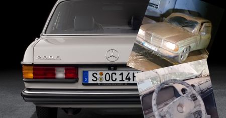 Powódź zalała stare auto. To, co później nagrali, robi wrażenie