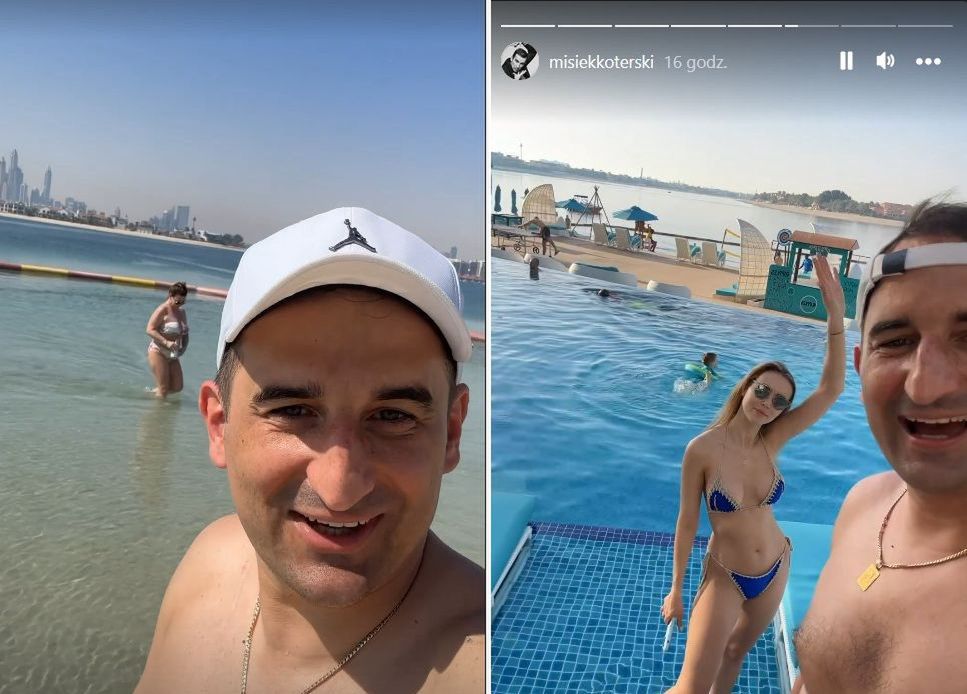 Koterski odpoczywa w Dubaju 