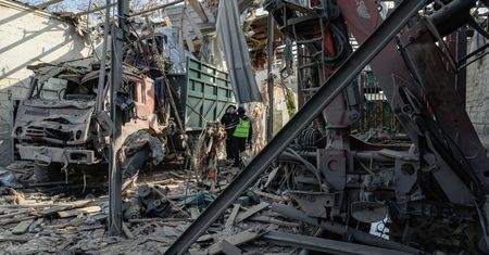 Atak dronów na Charków. Kilkadziesiąt osób rannych