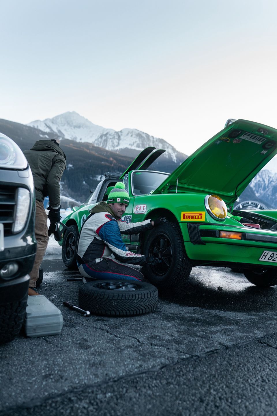 FAT Ice Race 2024 / Porsche Cayenne Coupe E-Hybrid