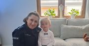 Sierpeccy policjanci spełnili marzenie 4-letniego Stasia