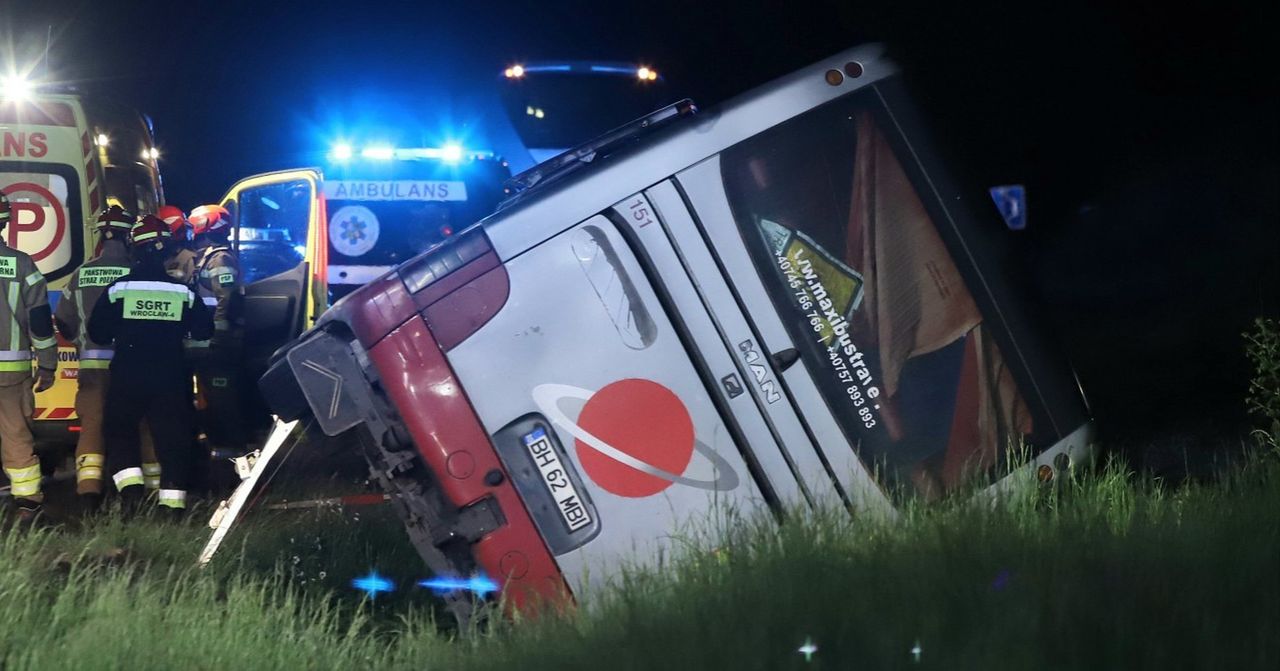 Wypadek autokaru z młodzieżowymi reprezentantami Luksemburga