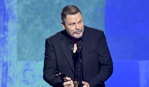 Nick Offerman odebrał nagrodę. Nagle padło niecenzuralne słowo