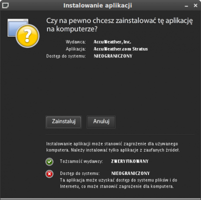 Poradnik: Linux i uruchamianie aplikacji w środowisku AIR (Adobe Integrated Runtime) 4