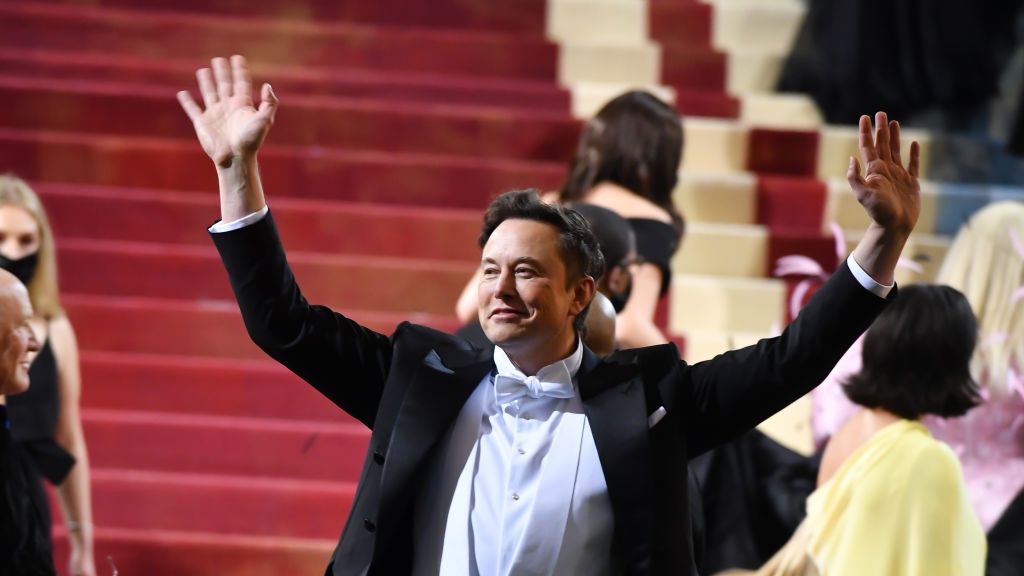 Na zdjęciu Elon Musk