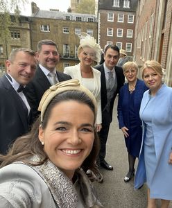 Dzień koronacji króla. Andrzej Duda zrobił selfie