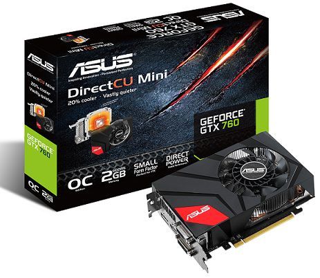ASUS GeForce GTX 760 DirectCU II Mini karta graficzna