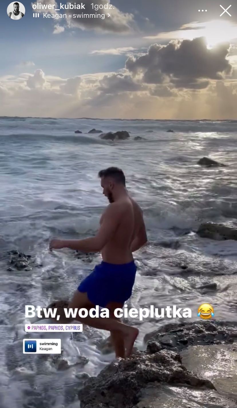 Oliwer Kubiak i Jacek Jelonek na wakacjach