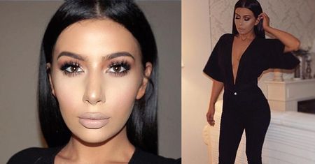 Nowa "sobowtórka" Kim Kardashian podbija internet. Podobna? (ZDJĘCIA)