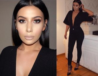 Nowa "sobowtórka" Kim Kardashian podbija internet. Podobna? (ZDJĘCIA)