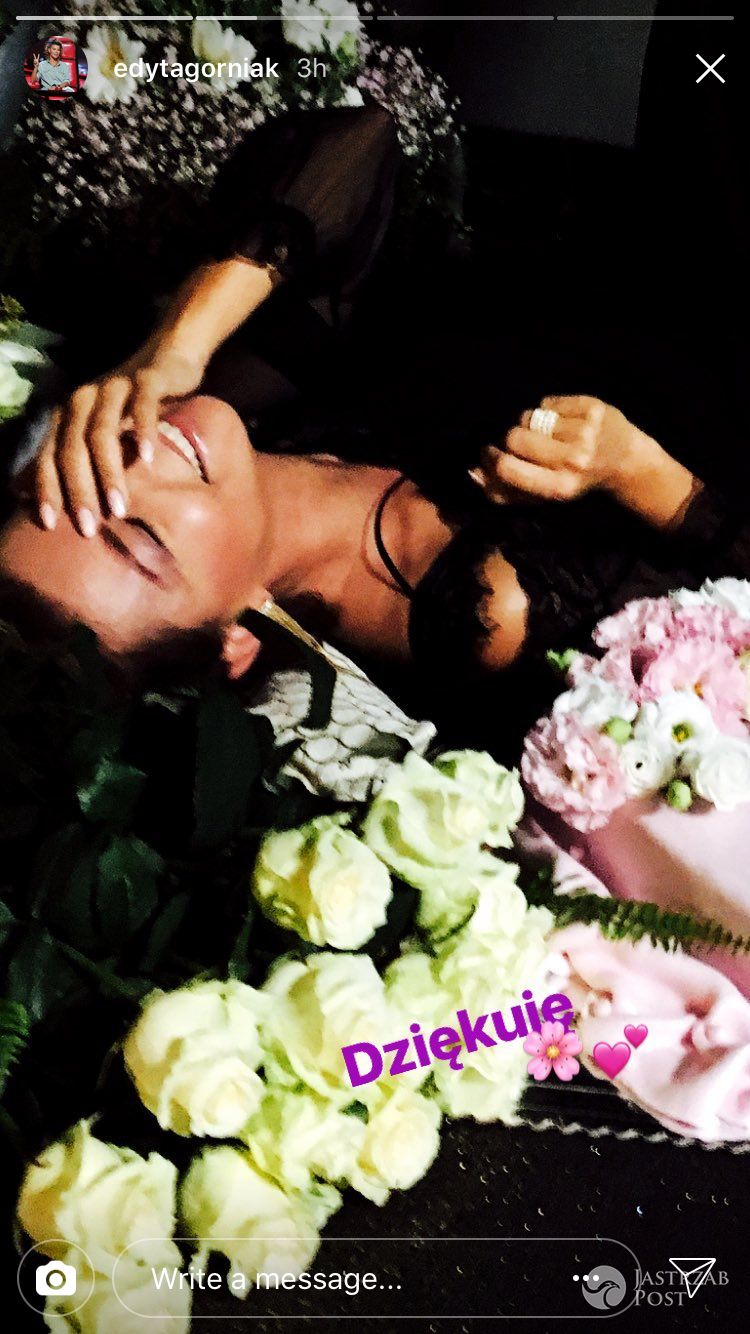 Edyta Górniak świętuje imieniny