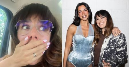 Dua Lipa udostępniła zdjęcie z Ewą Farną i opisała ich spotkanie: "Na szczęście dla mnie Ewa zgodziła się dołączyć do mnie na scenie"