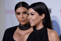 Kim i Kourtney Kardashian pokłóciły się przed kamerą. Poszło o stylizację