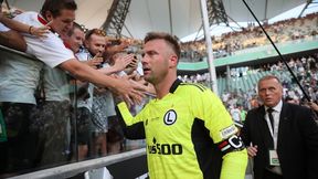Nie zabrakło łez. Tak żegnał się Boruc