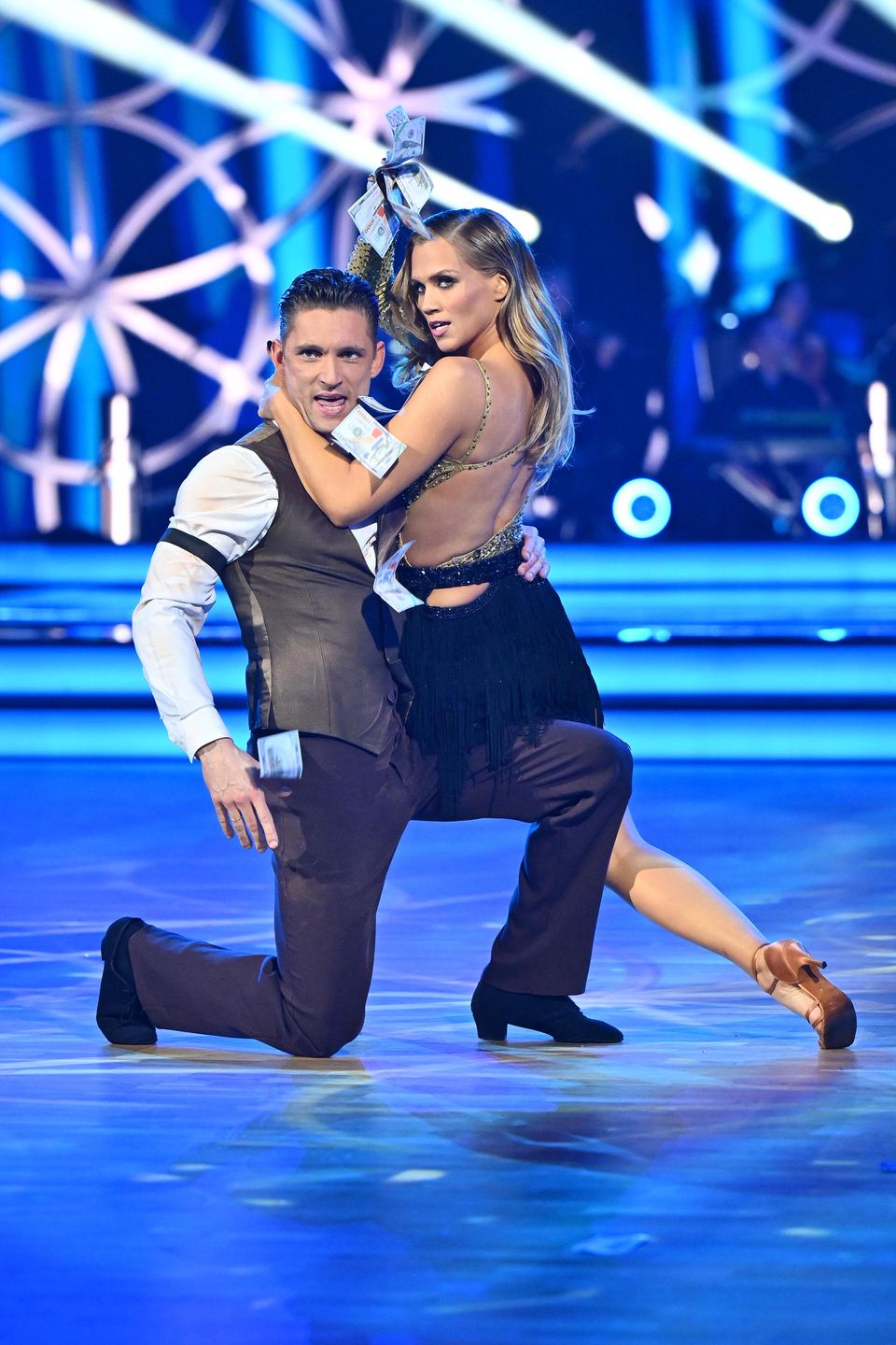 Agnieszka Kaczorowska i Filip Gurłacz