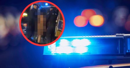 Nagi obcokrajowiec na moście w Toruniu. Policja zabrała głos