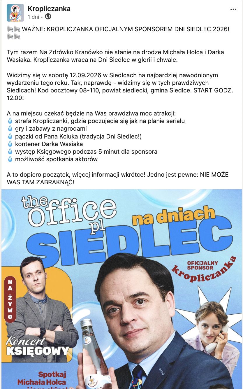 Dni Siedlec z Kropliczanką