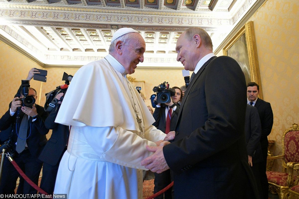 Watykan. Władimir Putin na audiencji u papieża Franciszka
